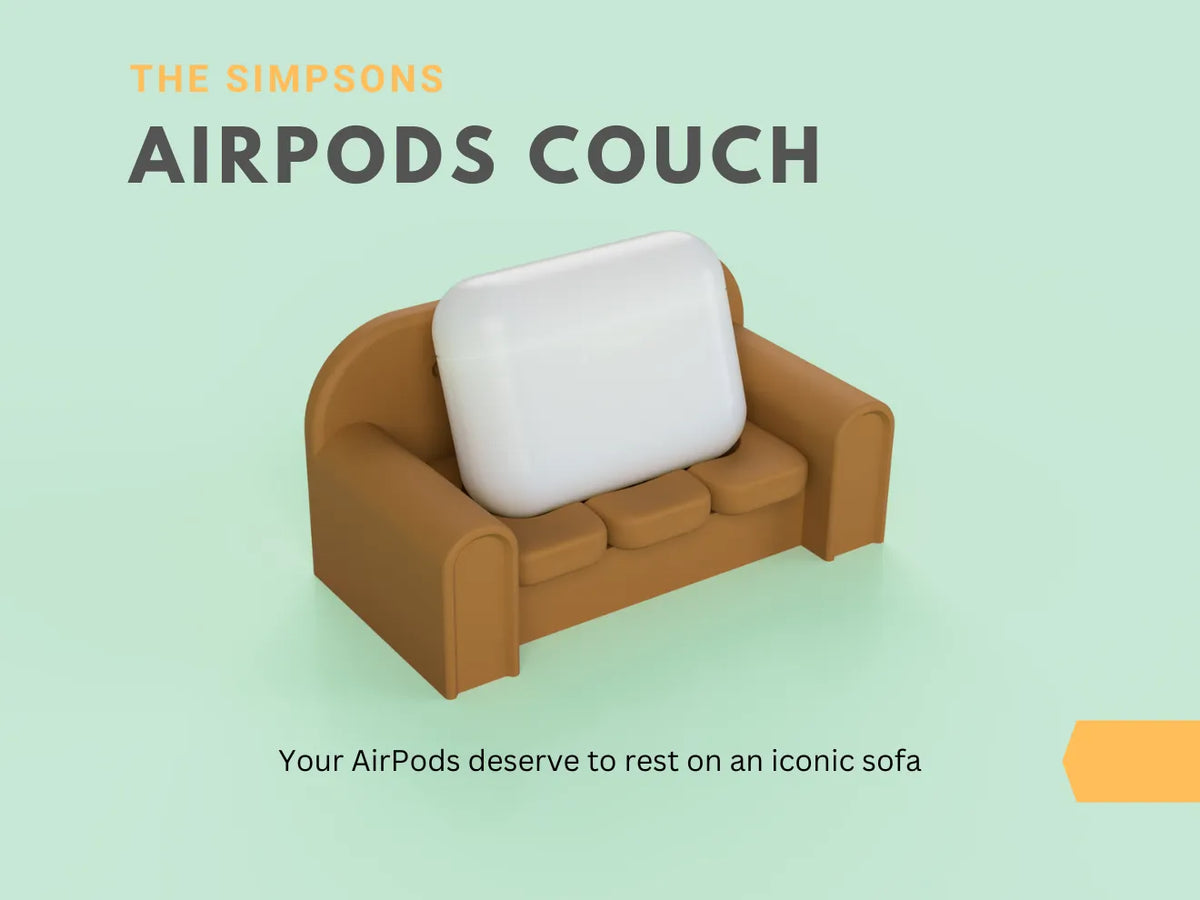 Le canapé Simpsons Airpods - Support pour écouteurs - Voyage Print