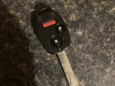 Boîtier de remplacement pour clé Honda à trois boutons - Auto Print