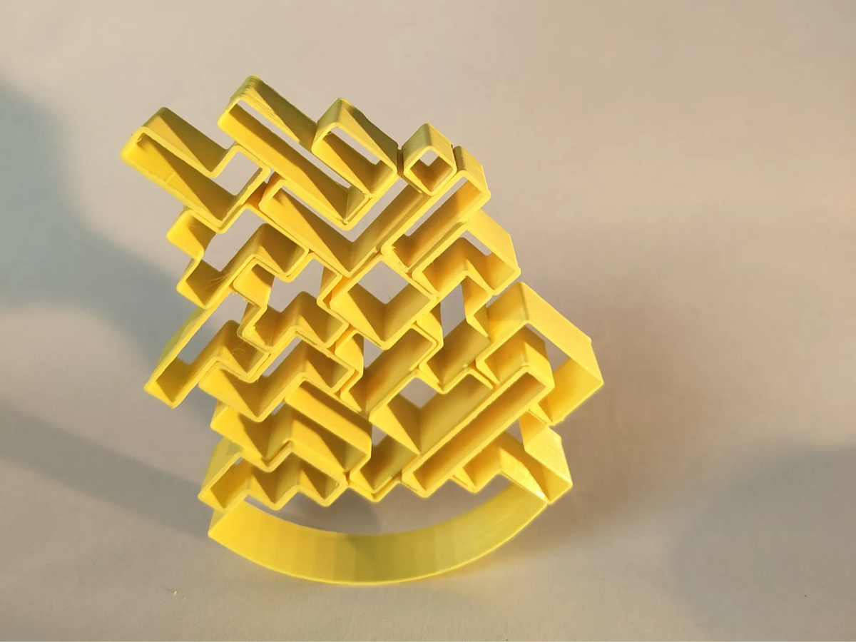 Cube Tower Puzzle : Un défi d'équilibre et de blocs - Jeux Print