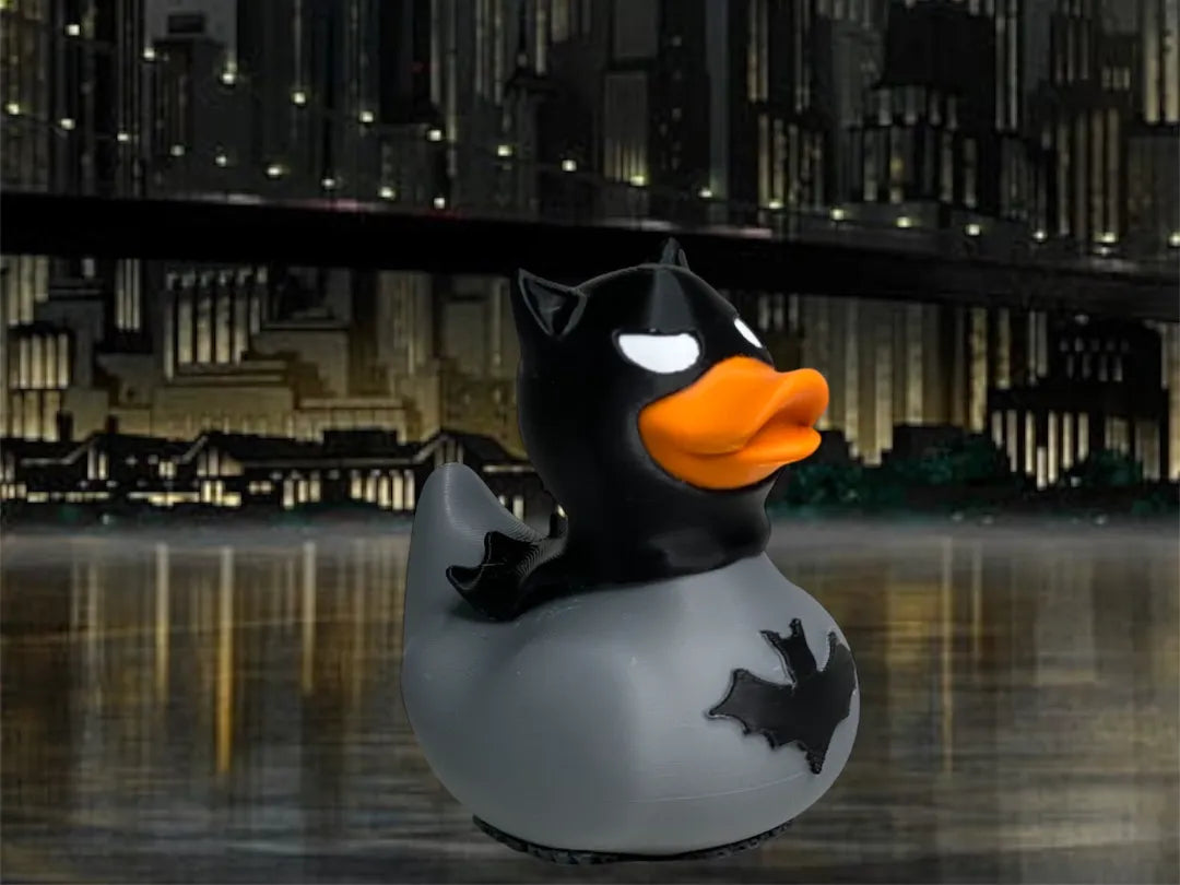 BatDuck – Figurine de canard en caoutchouc super-héros - Figurine Print