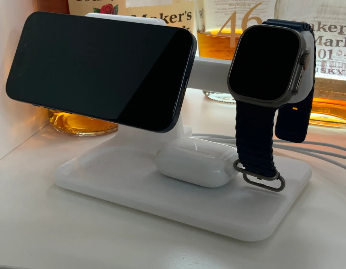 Station de charge sans fil Apple XXL - Tech Print