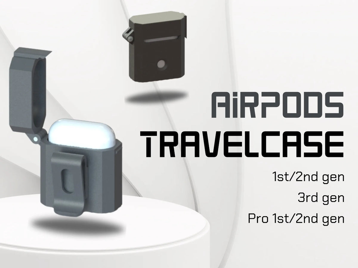 Étui de voyage AirPods (Tous les modèles) - Voyage Print