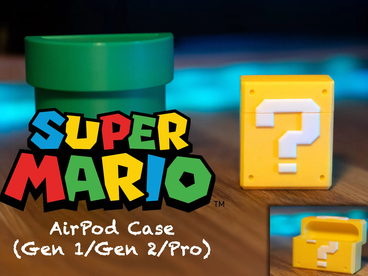 Étui Super Mario AirPod (Pro1/2 + V1/2) - Voyage Print