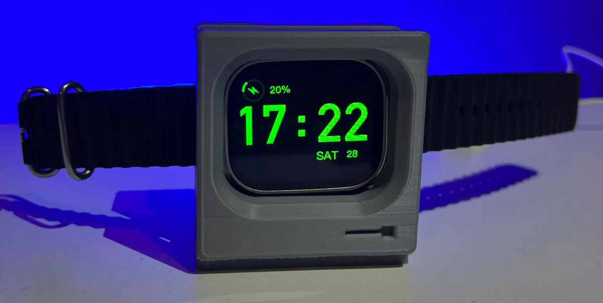 Support Apple Watch Ultra 2 Macintosh 128K - Tech Print