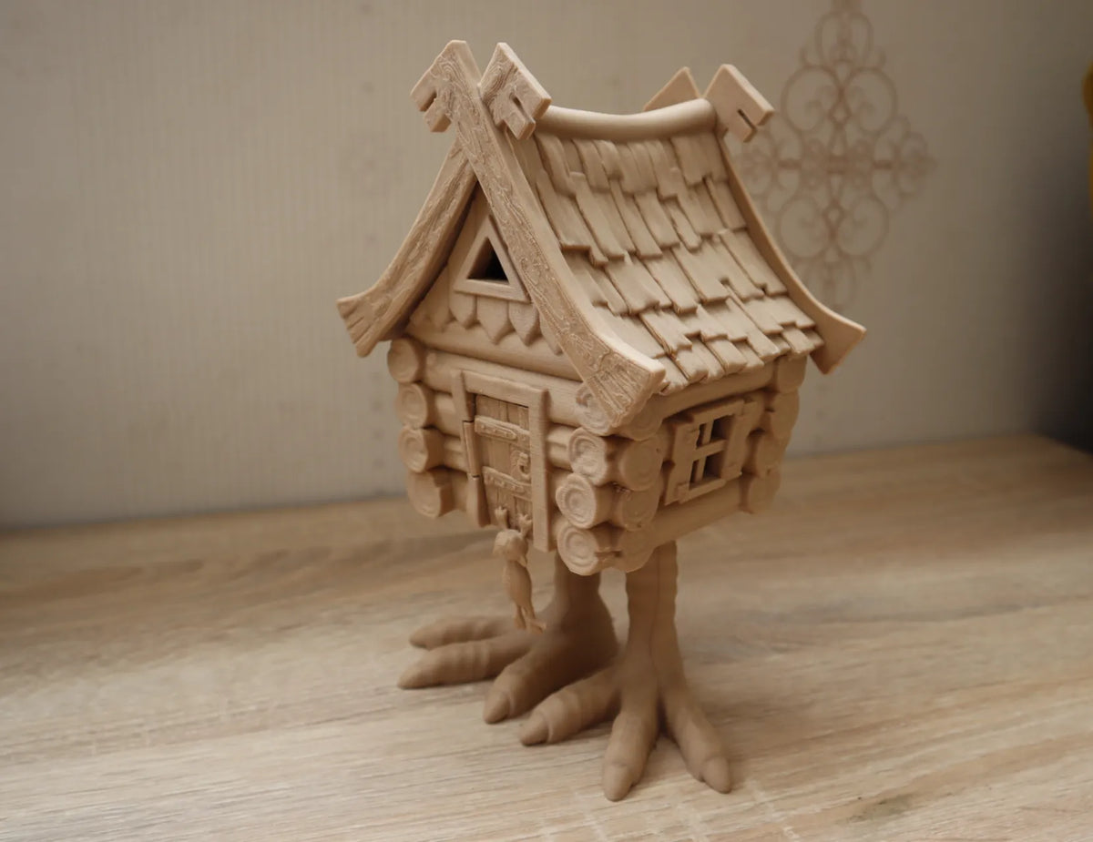 Cabane de Baba Yaga veilleuse - Lumière Print