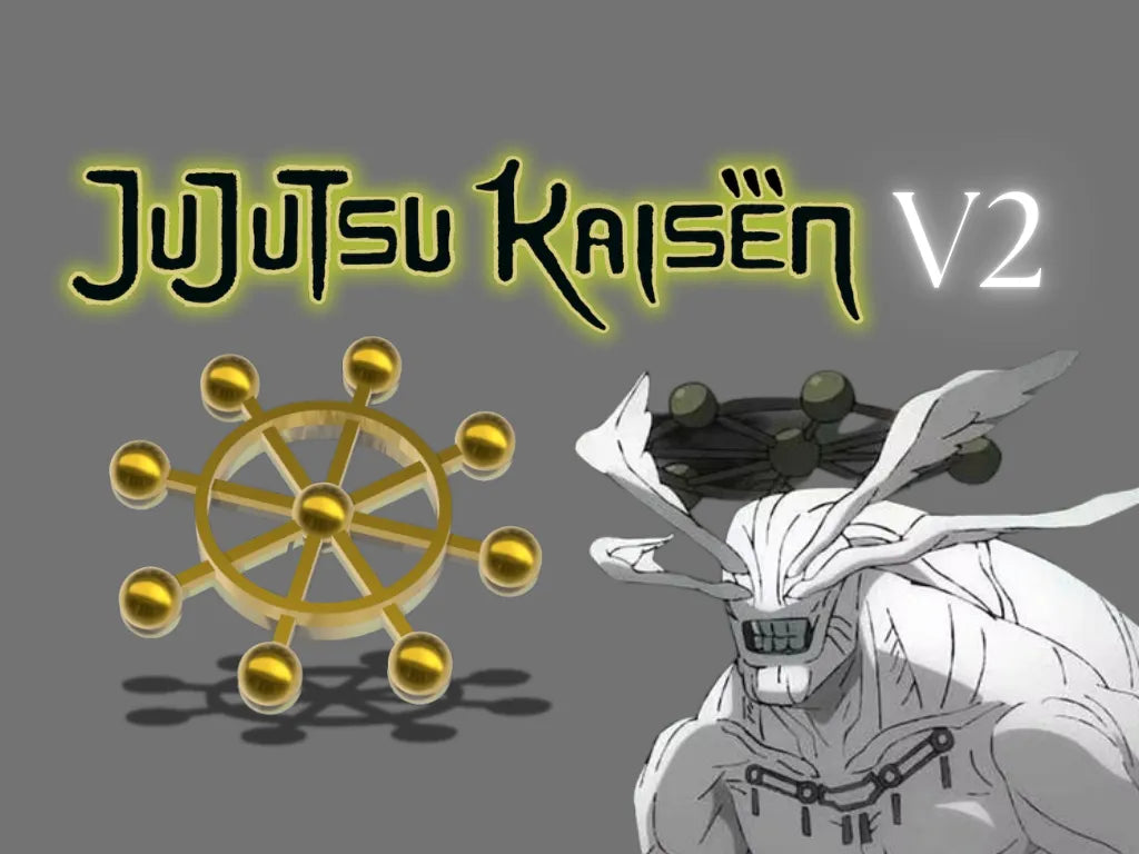 Jujutsu Kaisen Mahoraga Roue/Porte-clés - Figurine Print