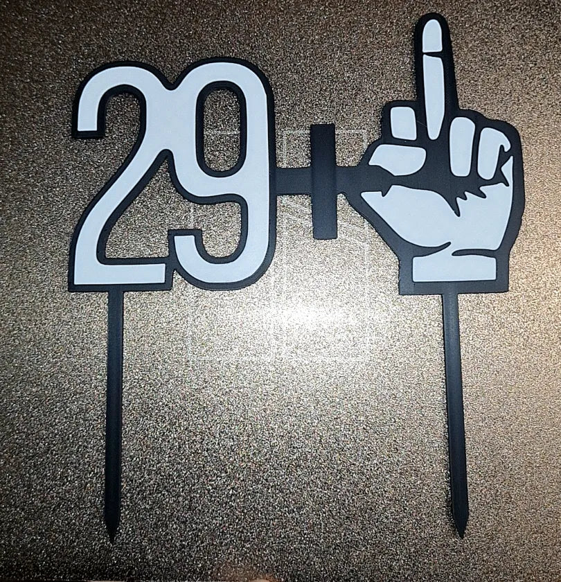 Décor de gâteau 30e anniversaire - Fêtes Print