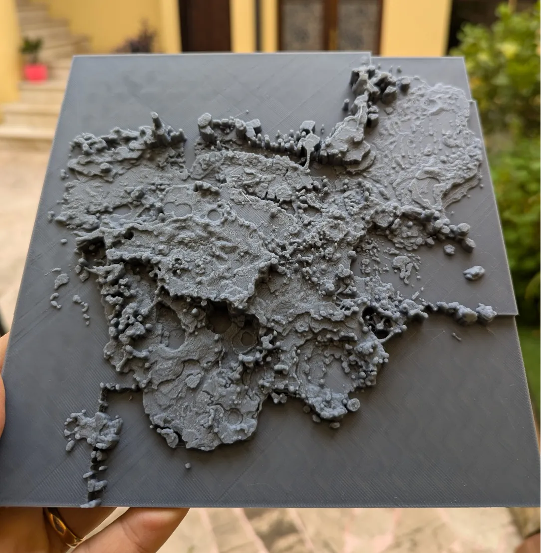 Carte du monde satisfaisante - Voyage Print