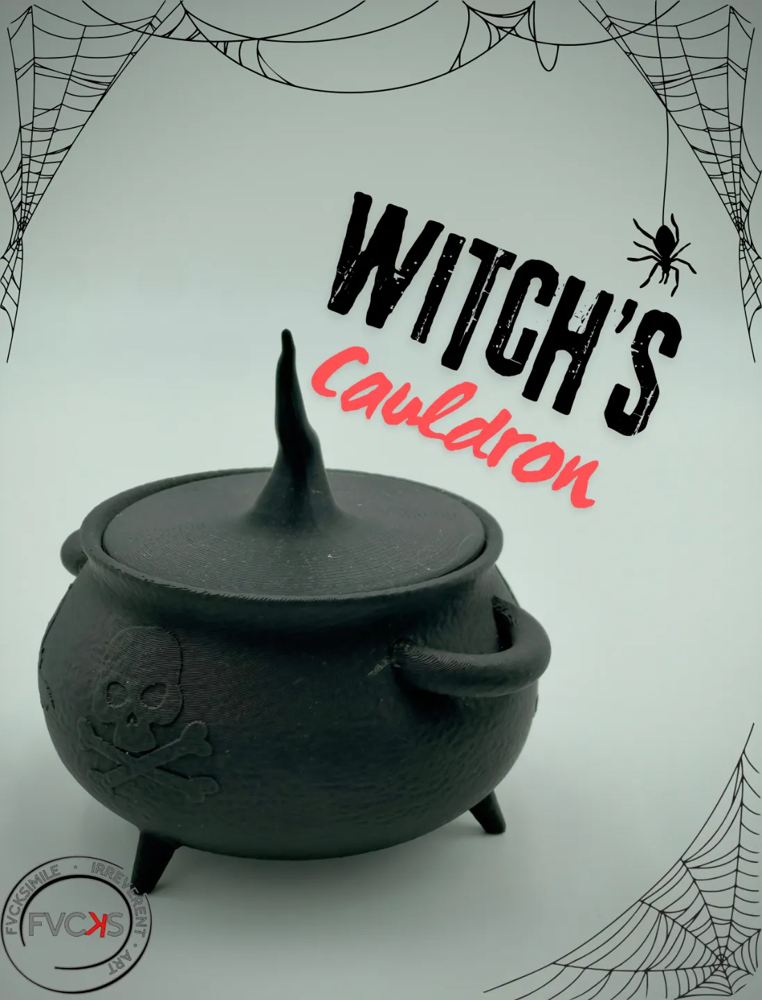 Chaudron de sorcière avec chapeau - Cosplay Print