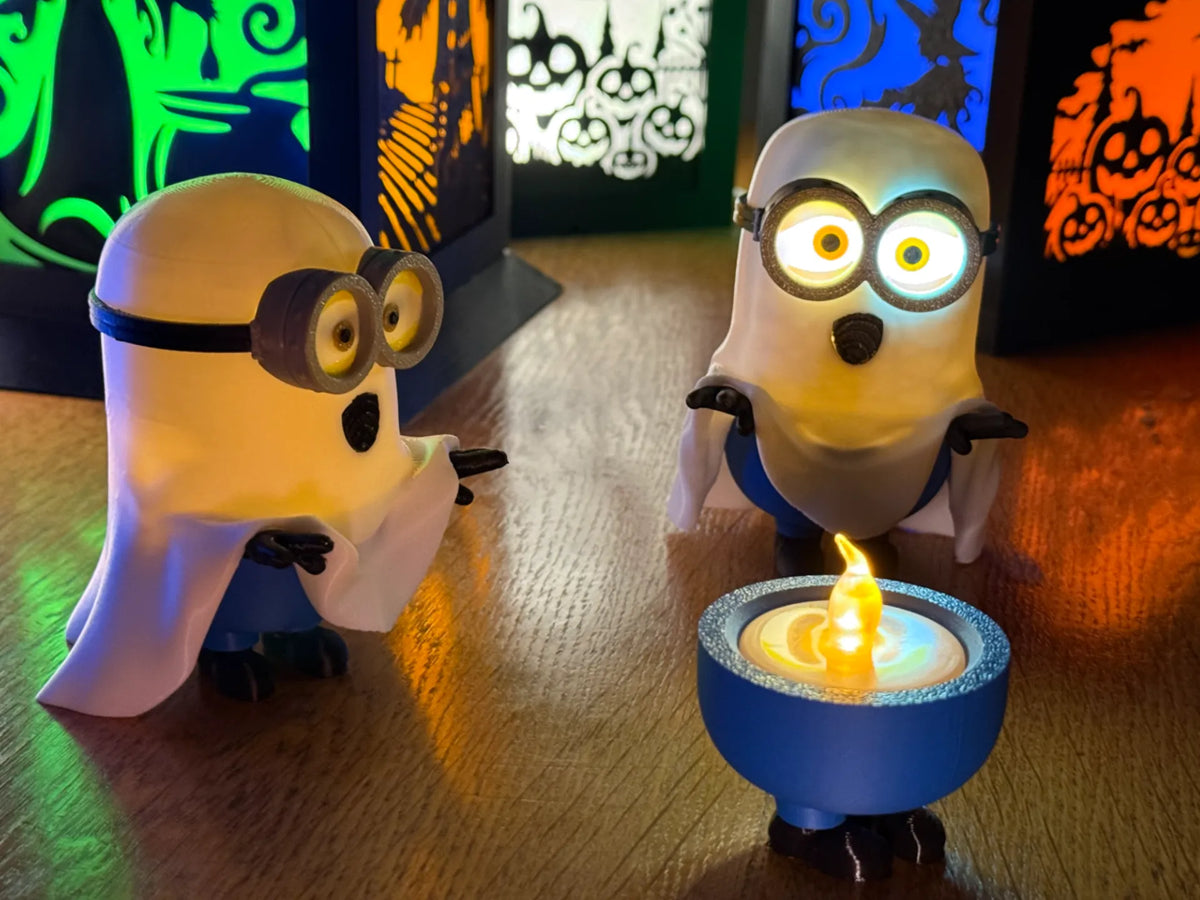 Fantôme de Minion à Lumière - Cadeau Print
