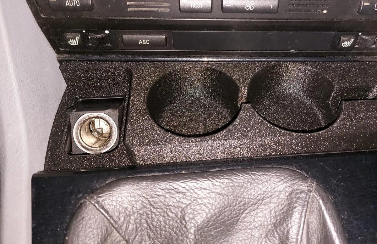 BMW Série 5 E39 Porte-gobelet_insert @Nworks - Auto Print (vue 3)