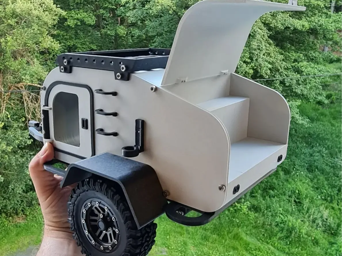 NBC.3 - Camping-car tout-terrain à l'échelle 1:10 pour crawlers - Voyage Print