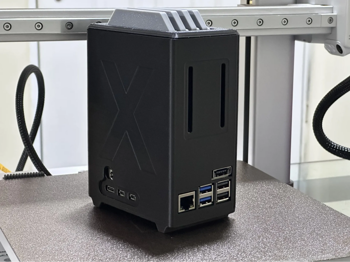 Boîtier Raspberry Pi 5 NAS (version) - Tech Print