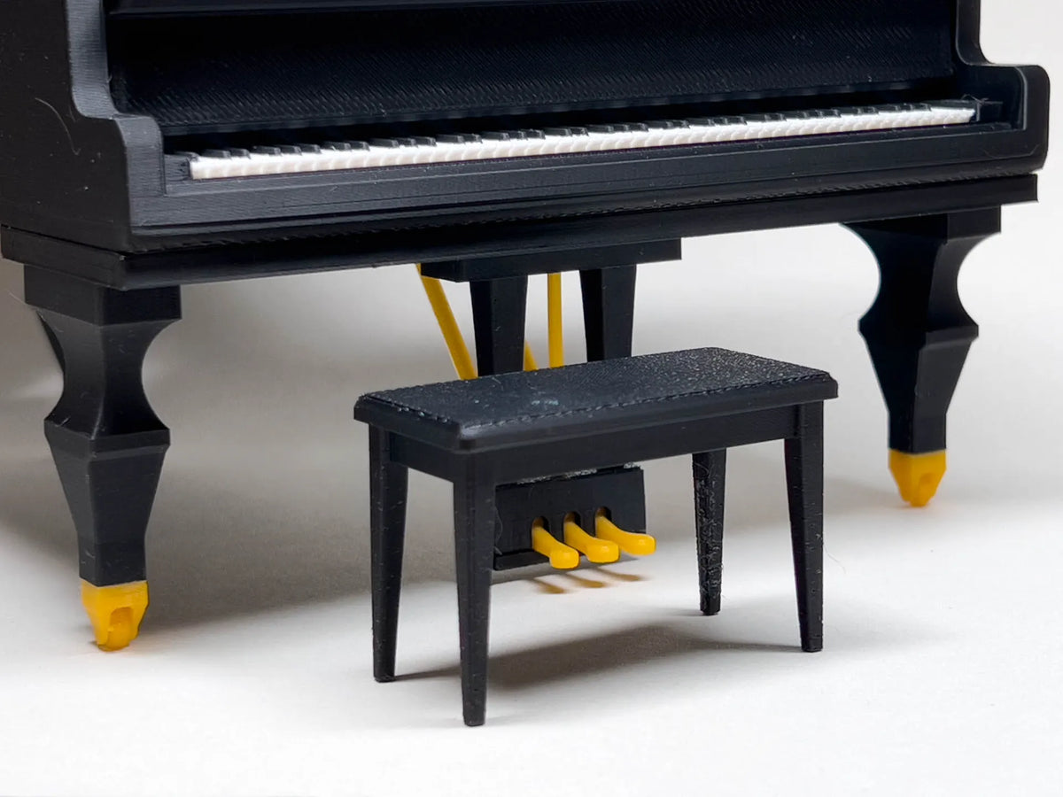 Banc de piano, assorti aux kits K014, K015 de piano - Music Print