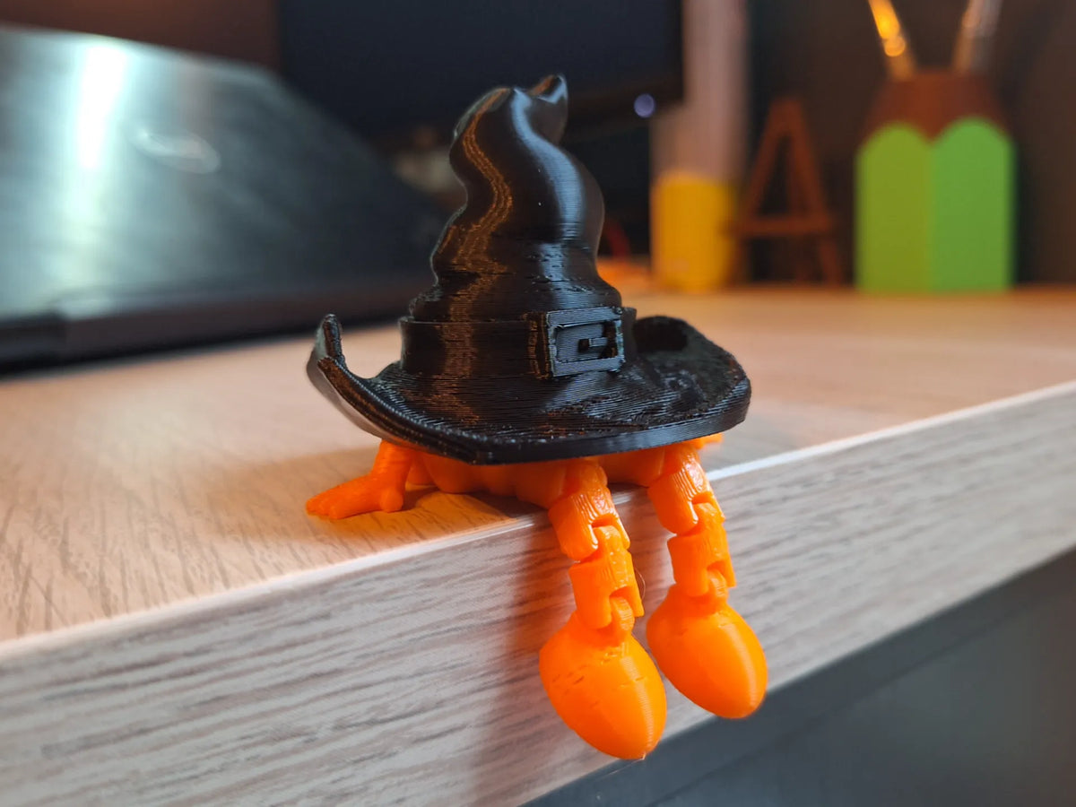 Citrouille articulée avec chapeau de sorcière - Cosplay Print