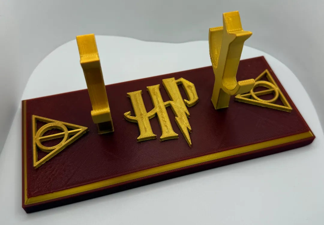 3 Baguettes Porte-Baguettes sur le Thème d'Harry Potter - Cosplay Print