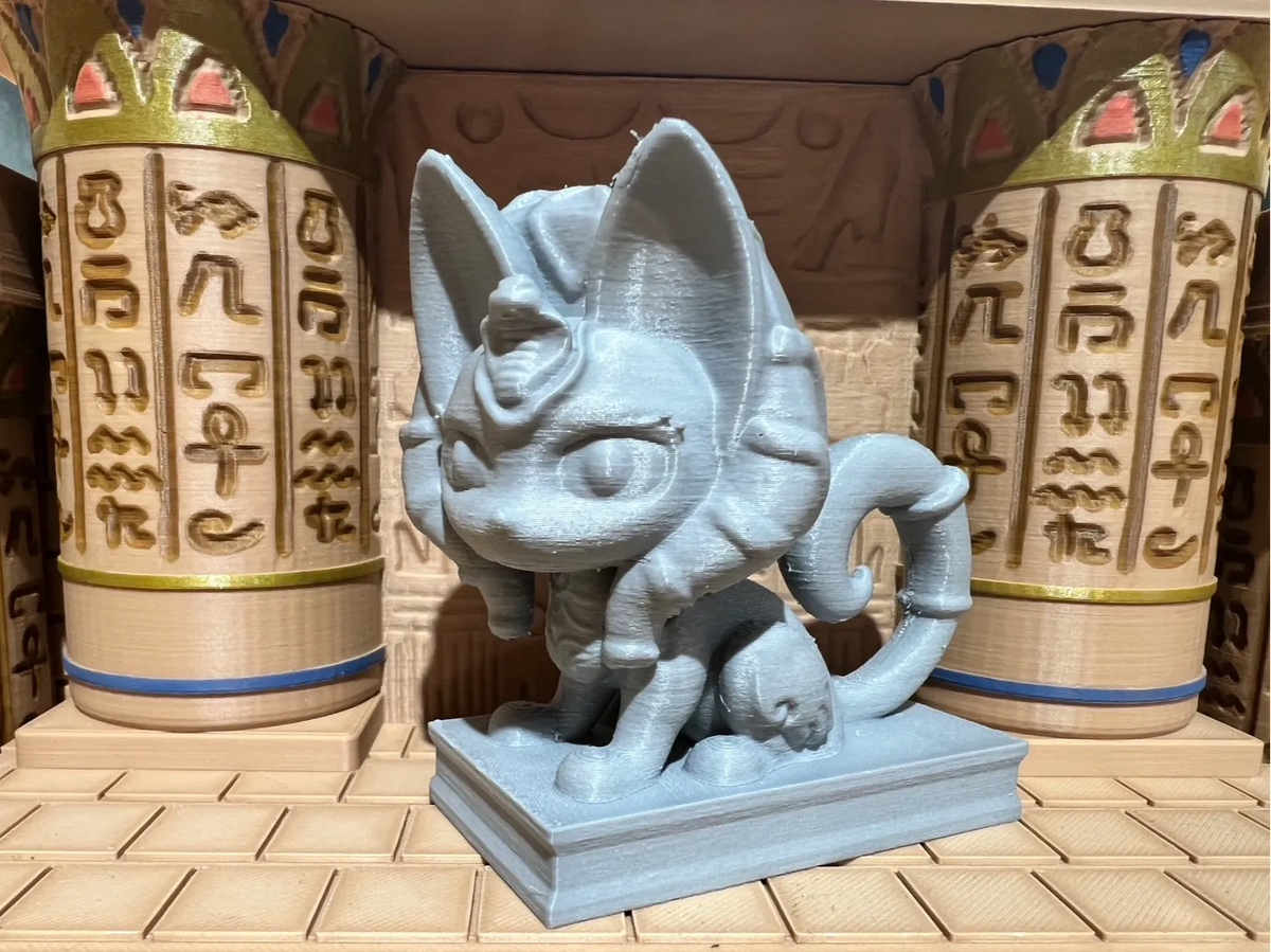 Chat égyptien Cléopâtre - Maquette Print