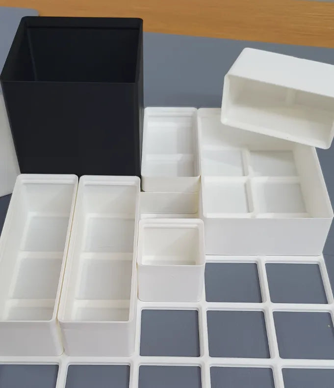 Corbeille éco Gridfinity - toutes les tailles - Atelier Print