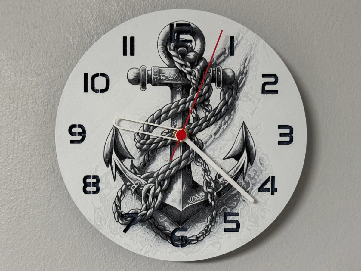 Horloge murale / de bureau Ancre Hueforge - Auto Print