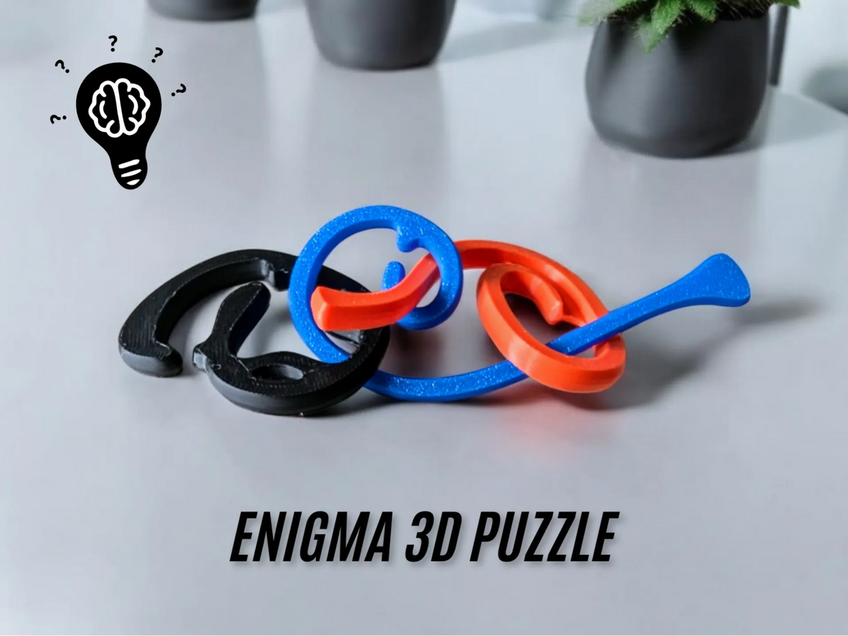 Casse-tête Enigma Hanayama - Jeux Print