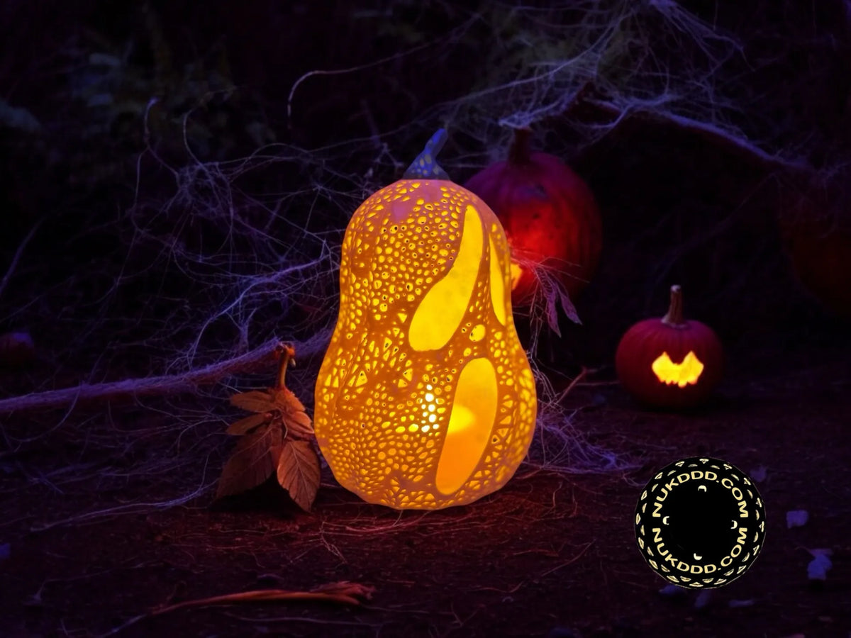 Citrouille d'Halloween effrayante - Fêtes Print