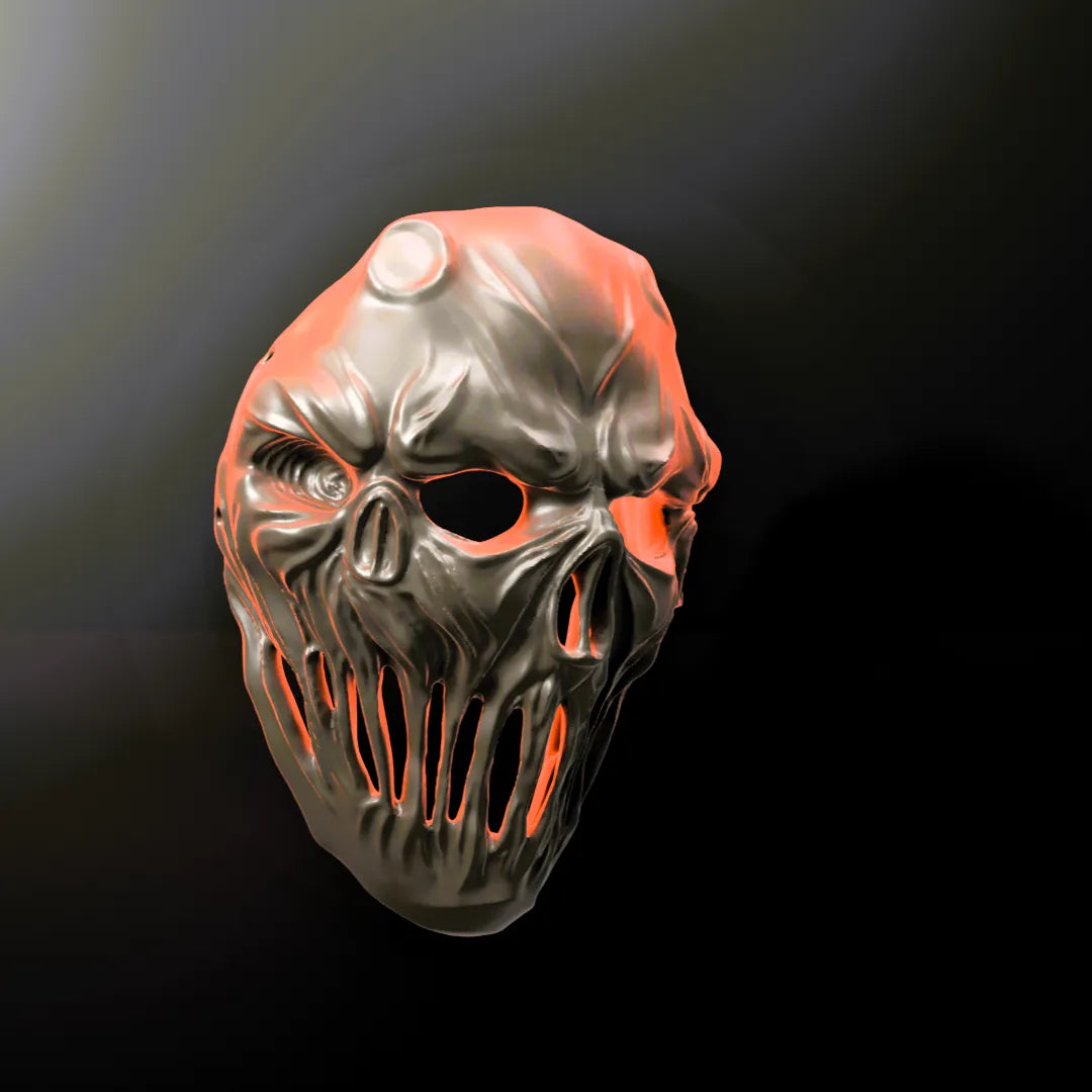 Masque portable à trois crânes (impression unique) - Cosplay Print