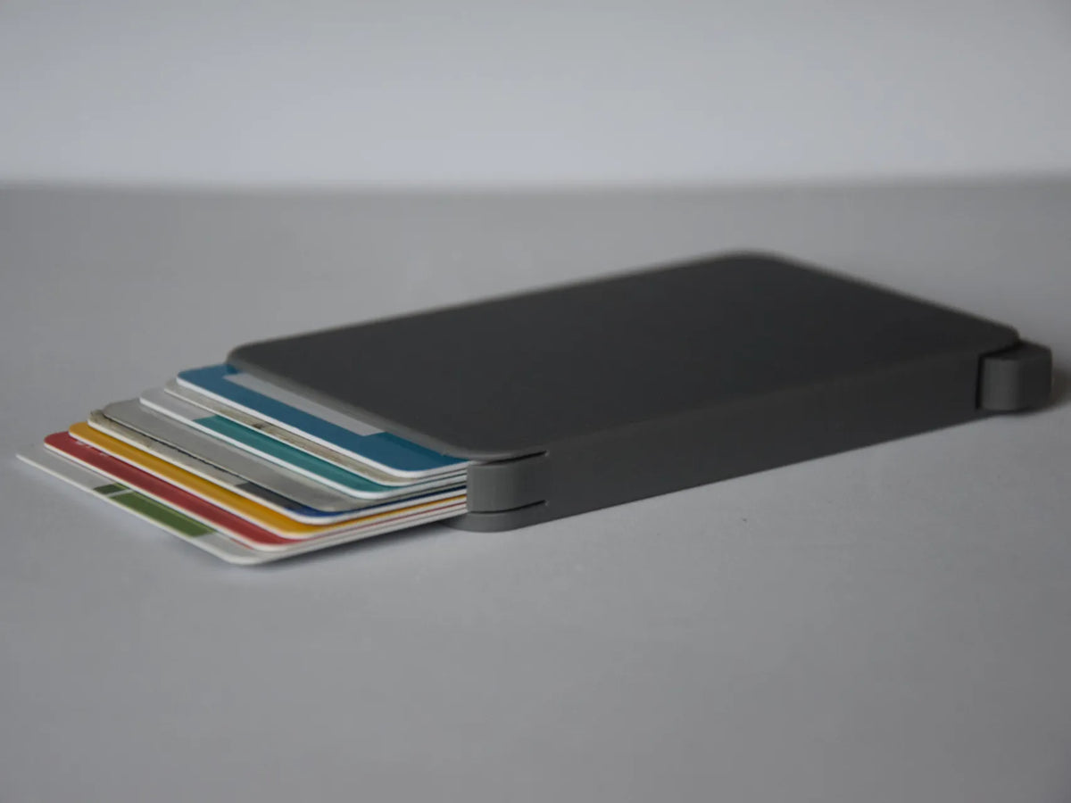 Portefeuille fin - sans compartiment à billets - Voyage Print