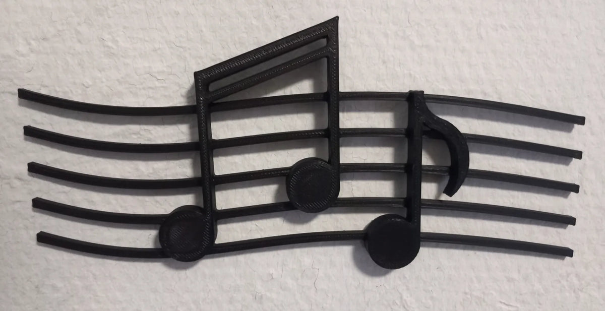 Décoration murale notes de musique – modèle 2 - Music Print