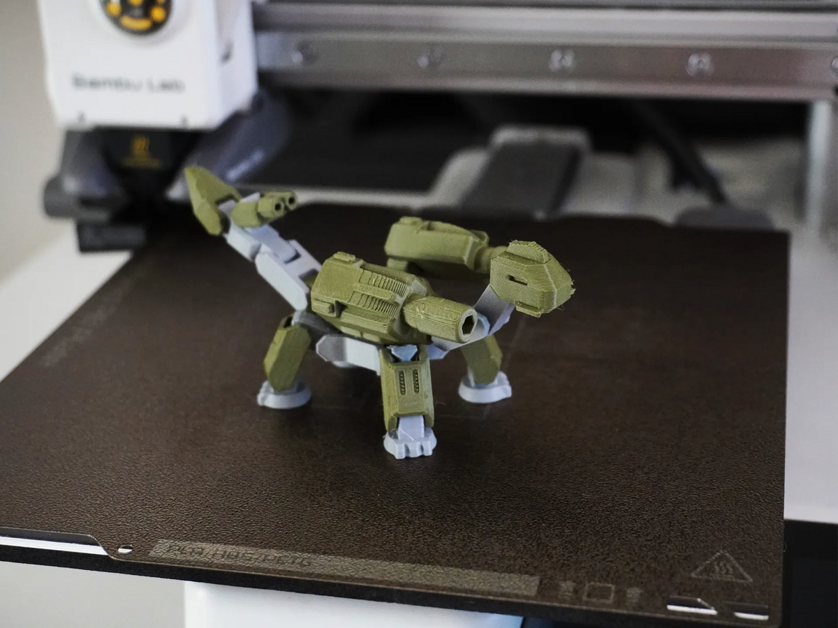 Mecha au long cou - Kit de montage - Figurine Print