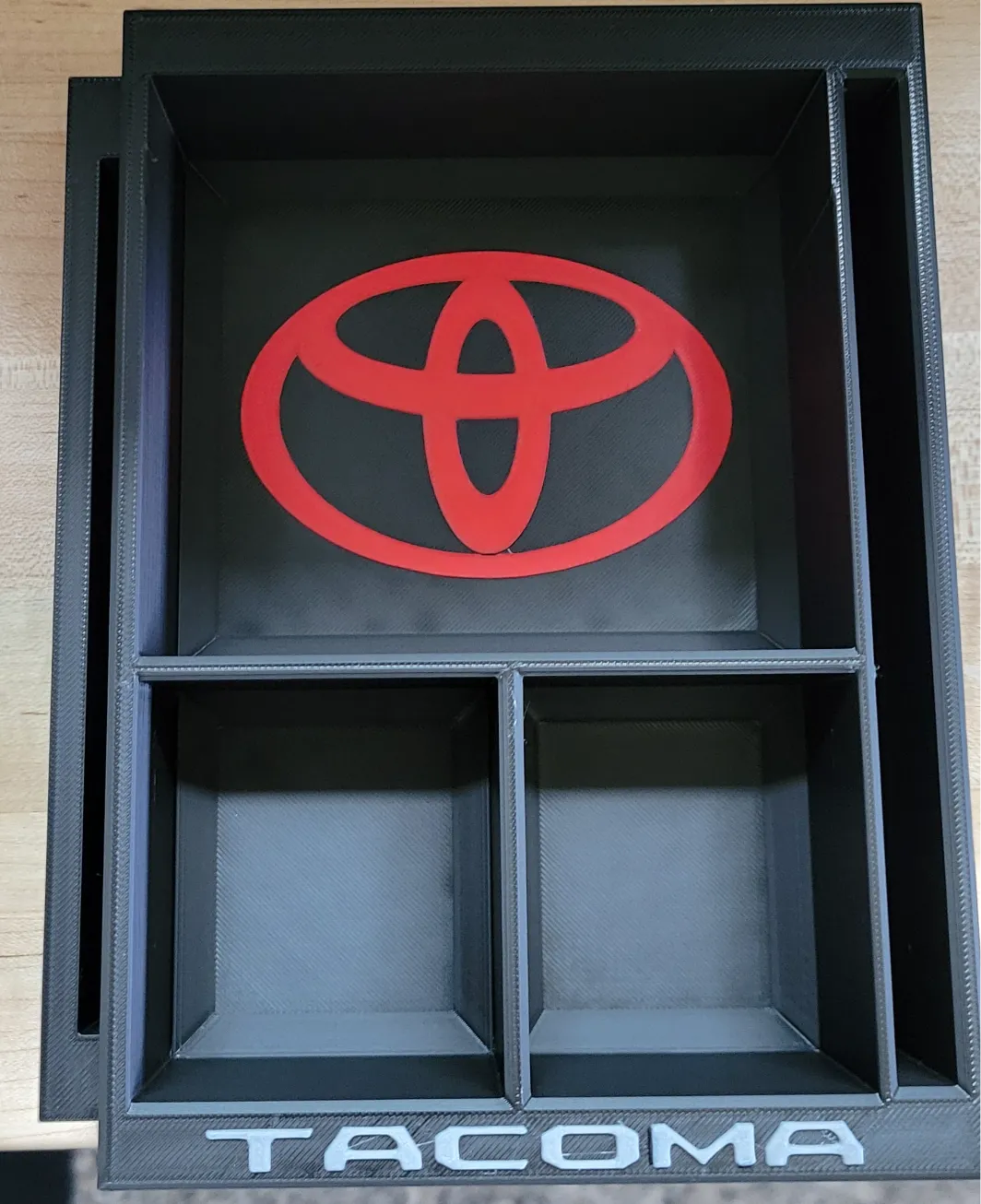 Plateau de console centrale Toyota Tacoma 3e génération 2016-23 - Auto Print