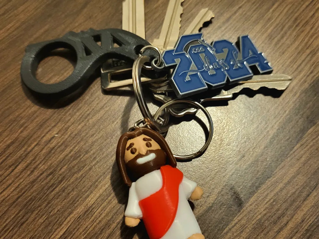 Mini Porte-clés Jésus - Figurine Print