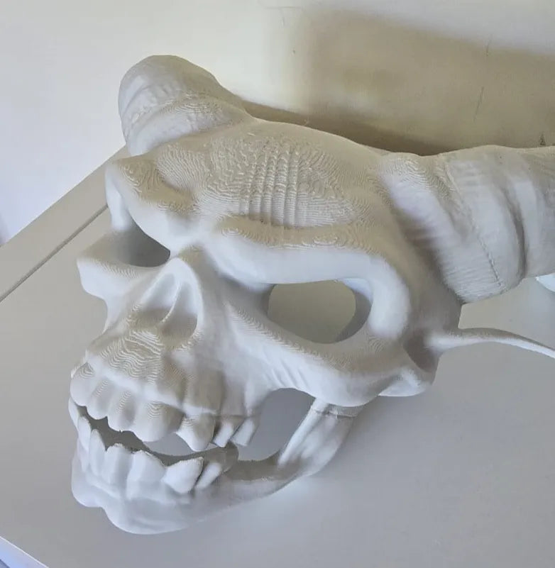 Masque de crâne de démon - Cosplay Print