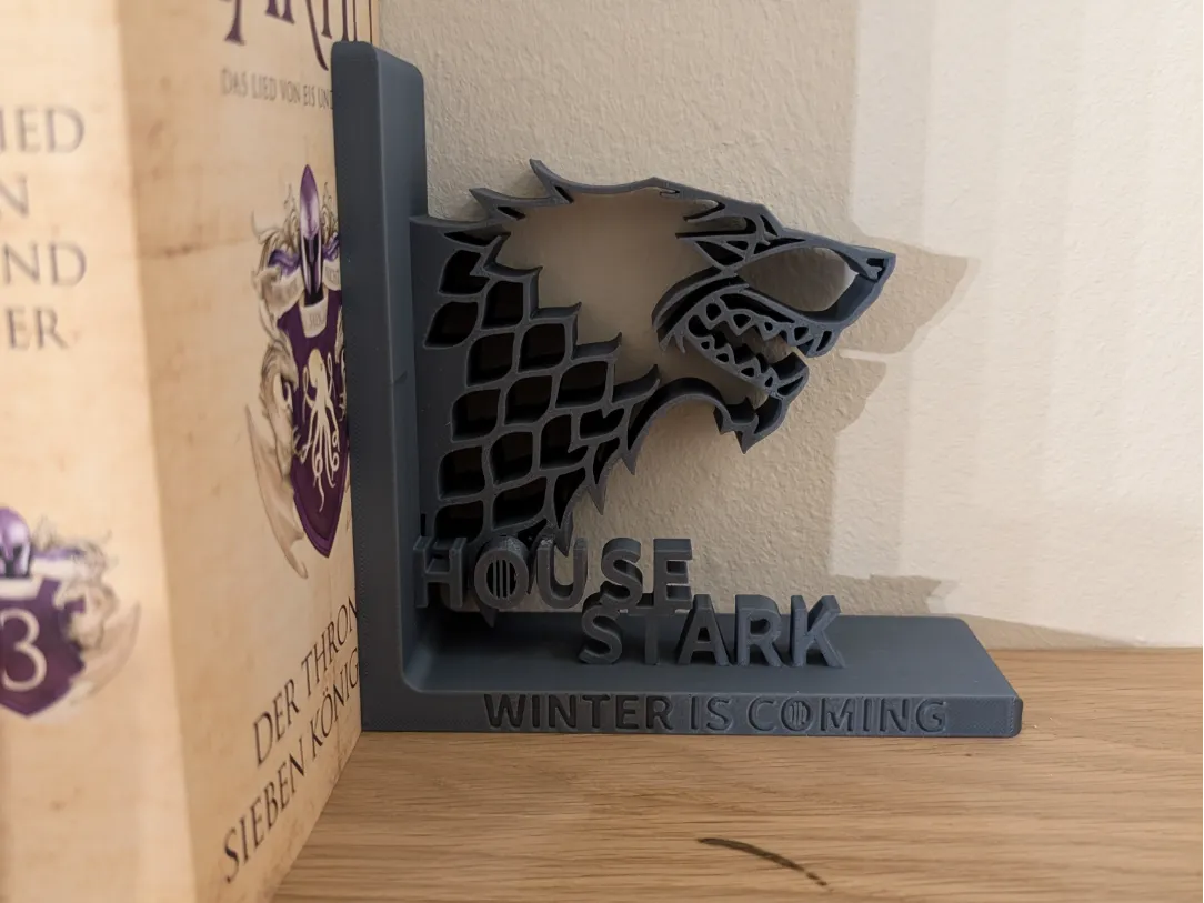 Porte-livres Game of Thrones - Maison Stark - Geek Print