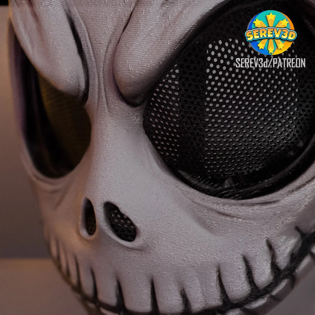 Masque-Jack Skellington Nightmare Before Christmas-SEREV3d - Cosplay Print