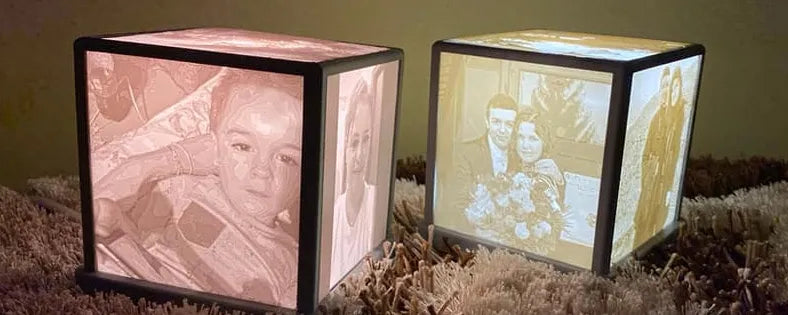 Lampe Lithophane – modèle 3 - Lumière Print