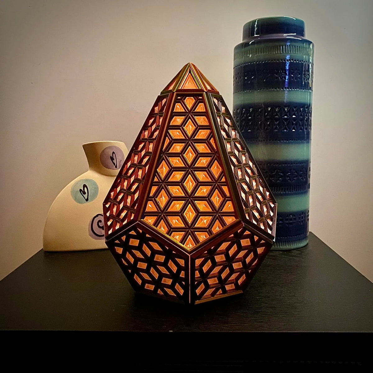 Lampe étoile diamant - Lumière Print