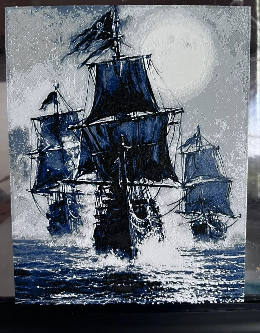 Navires pirates hueforge - Maquette Print