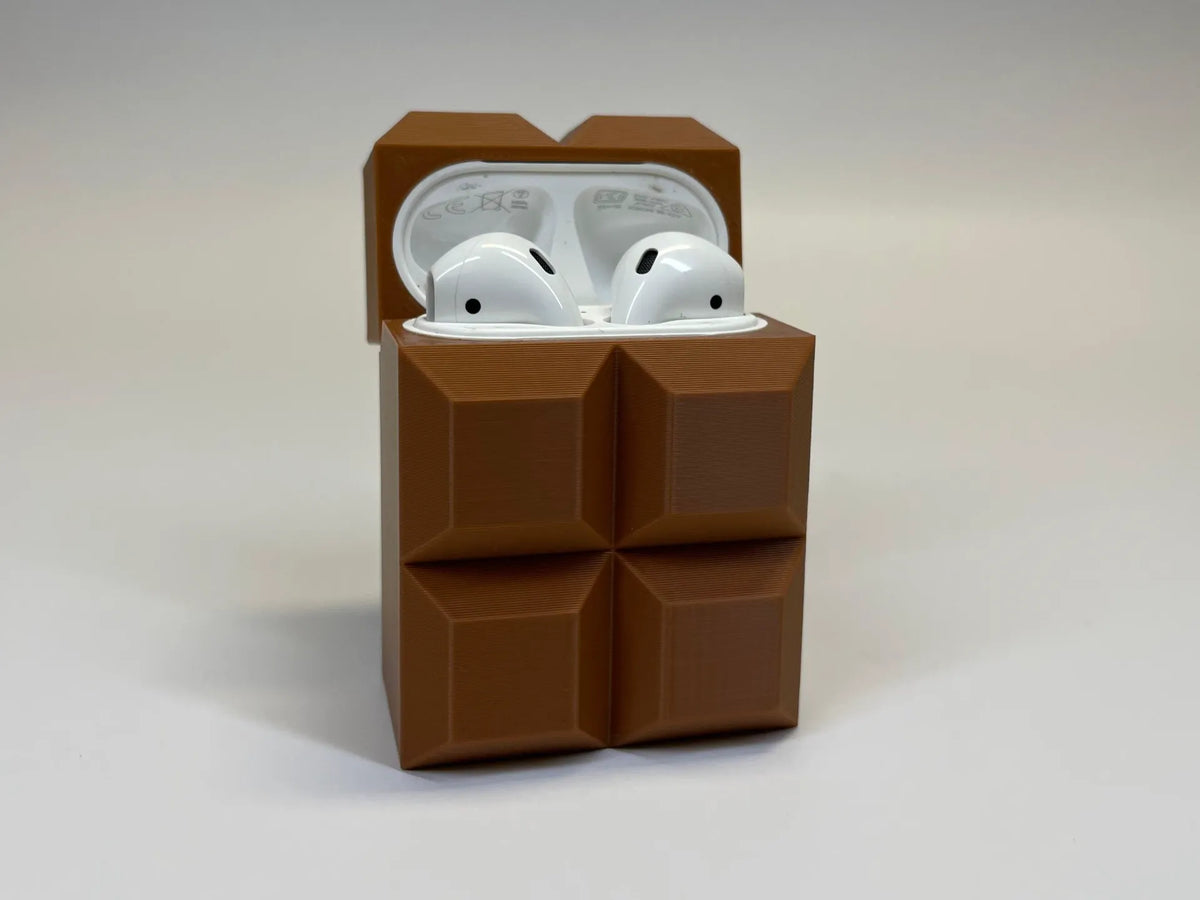 Étui pour Airpods 2 en chocolat - Voyage Print