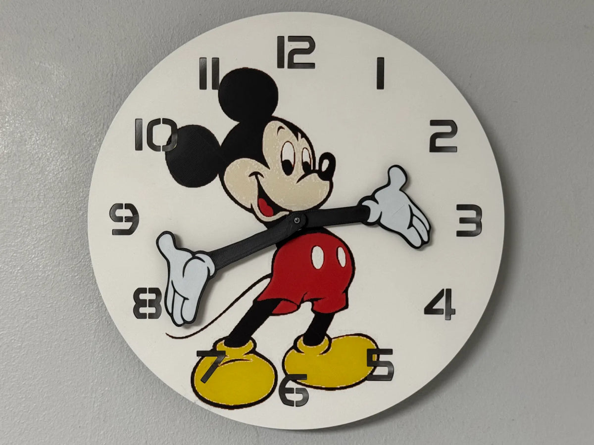 Horloge murale / de bureau Mickey Mouse - Maison Print