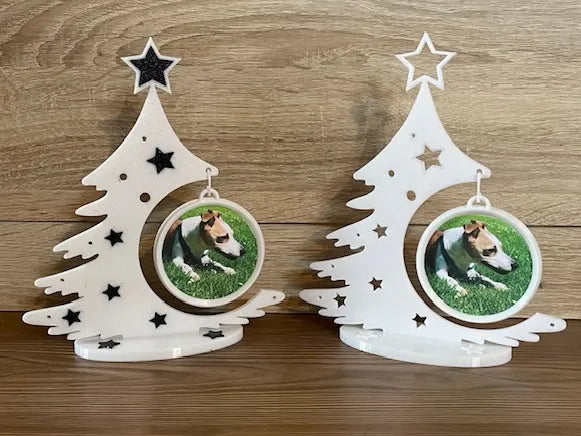 Sapin de Noël pour cadre photo ou boule de Noël - Cadeau Print