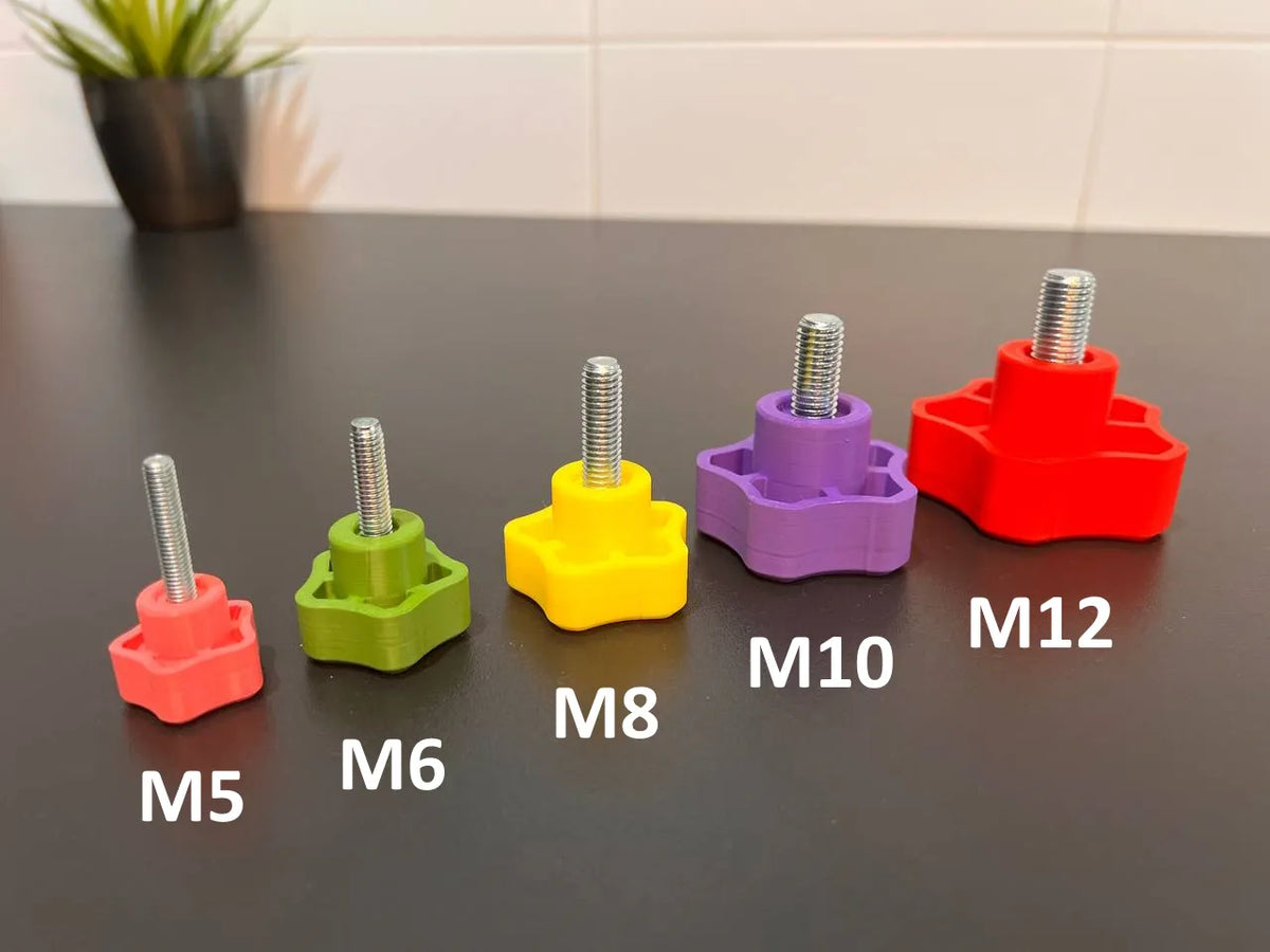 Bouton pour vis métrique M5 à M12 - Mécanique Print