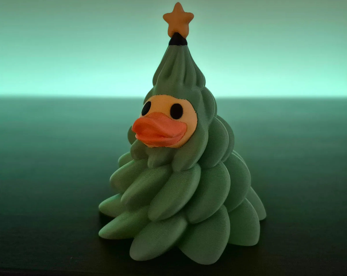 Canard en caoutchouc costumé en sapin de Noël - Bébé Print