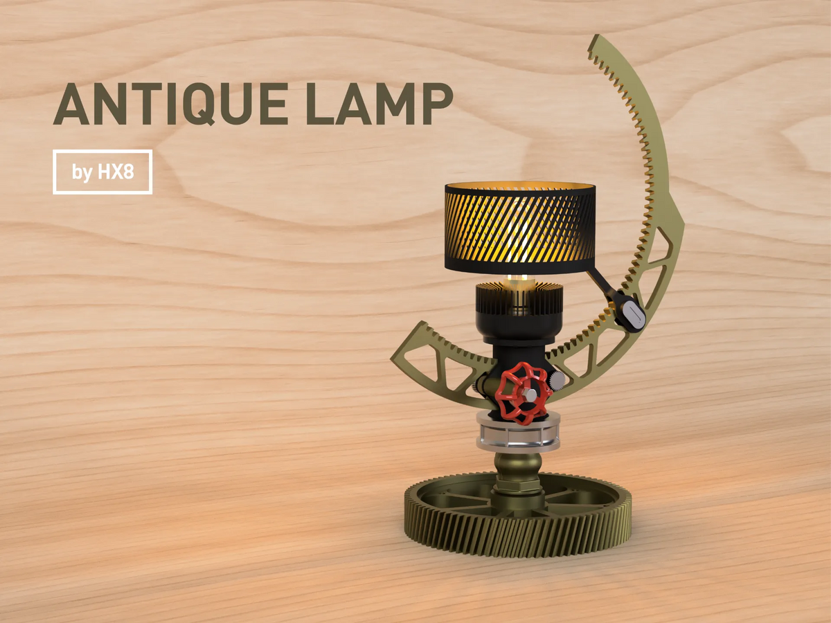 Lampe Antique - Lumière Print