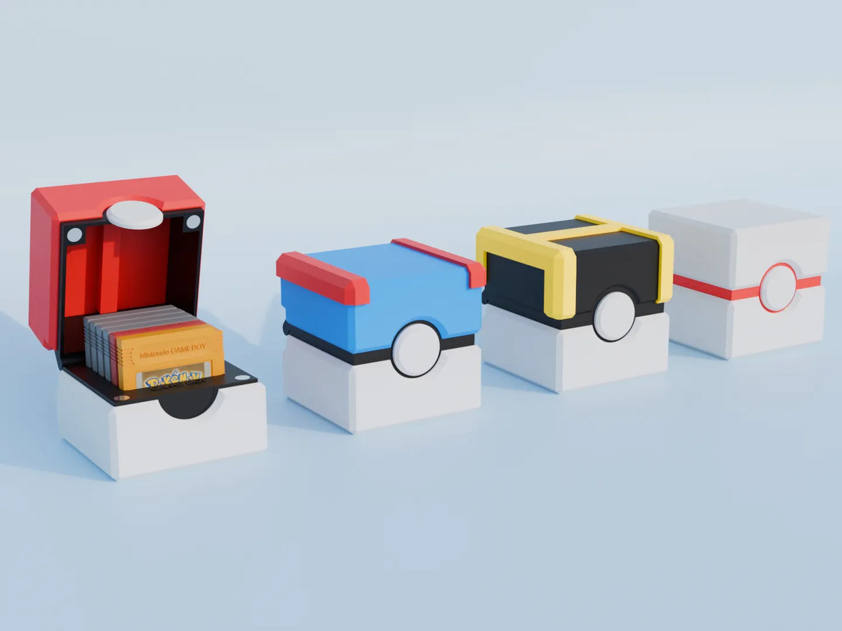 Étuis de Cartouche Game Boy pour Poké Balls (4 Modèles) - Tech Print