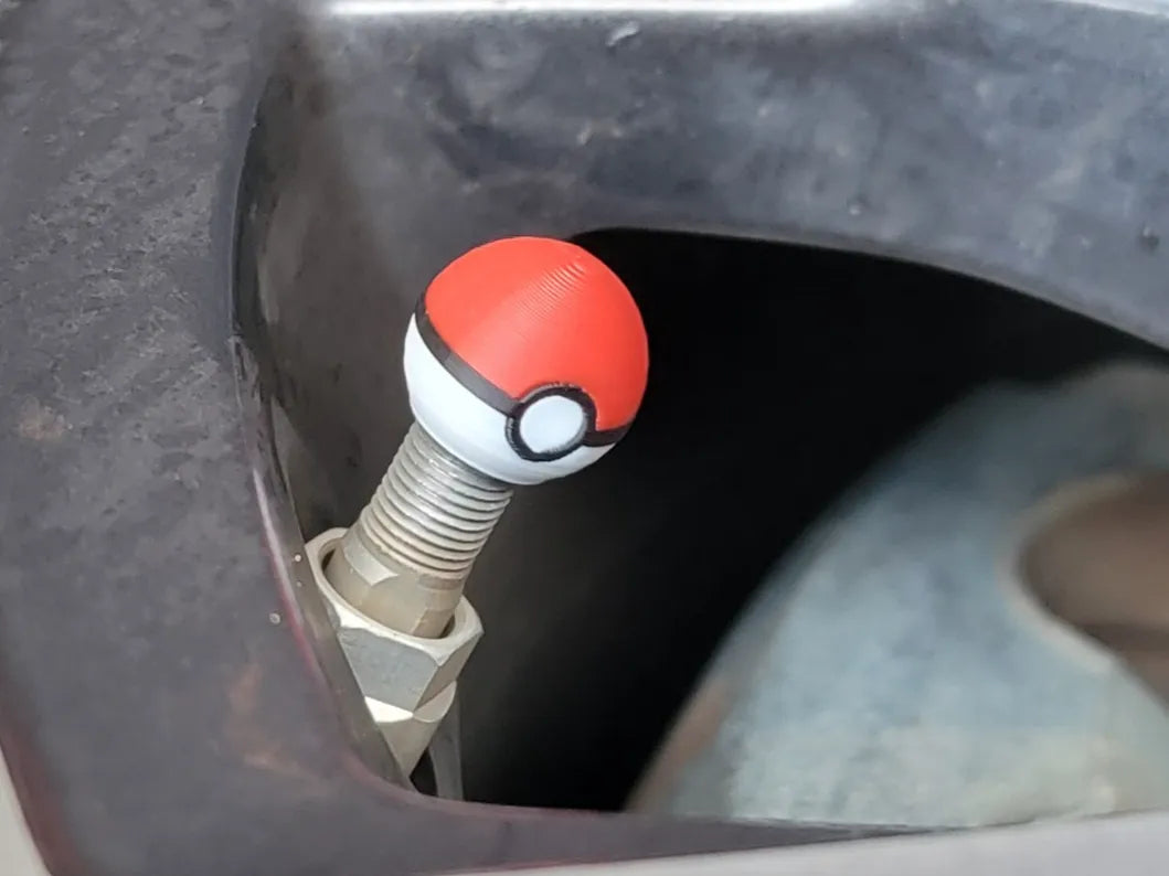 Chapeau de Valve Poké Ball Pokémon - Voiture et Vélo - Auto Print