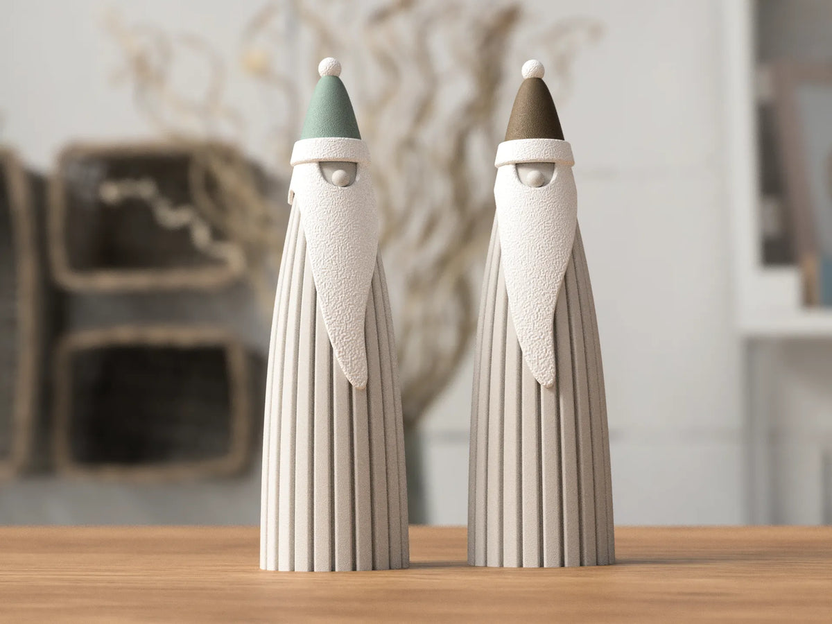 Décoration de Noël Père Noël (compatible avec une bougie chauffe-plat) - Fêtes Print