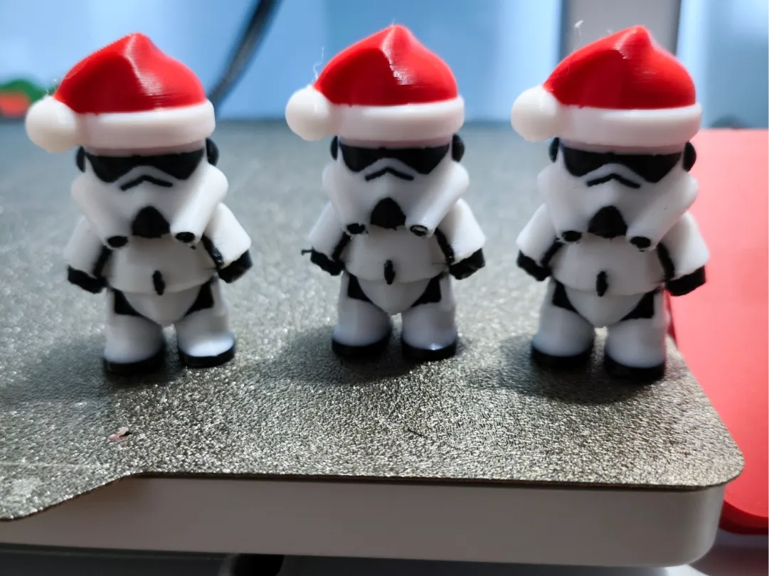 Stormtrooper festif - Geek Print