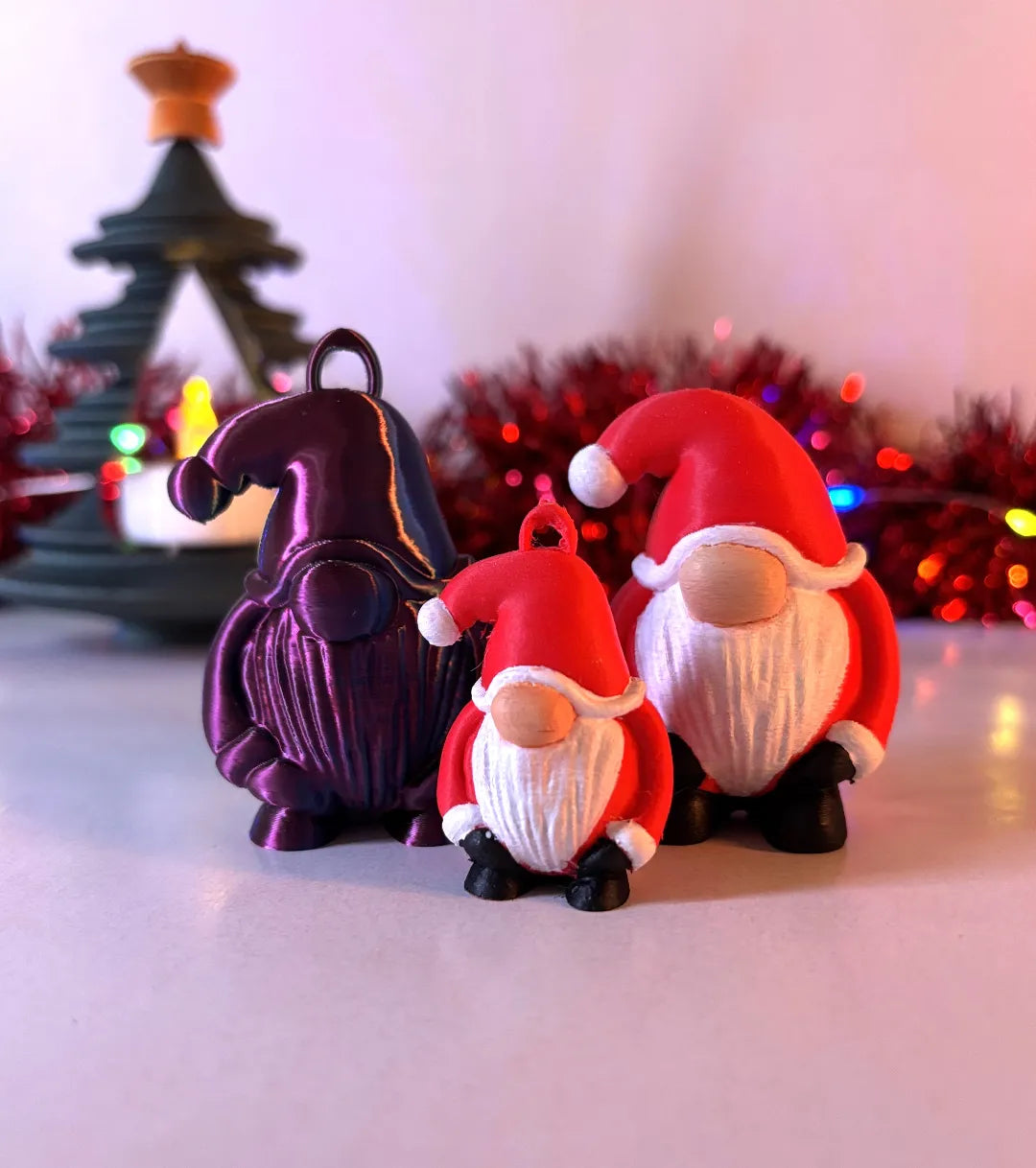 Gnome de Noël – modèle 5 - Figurine Print