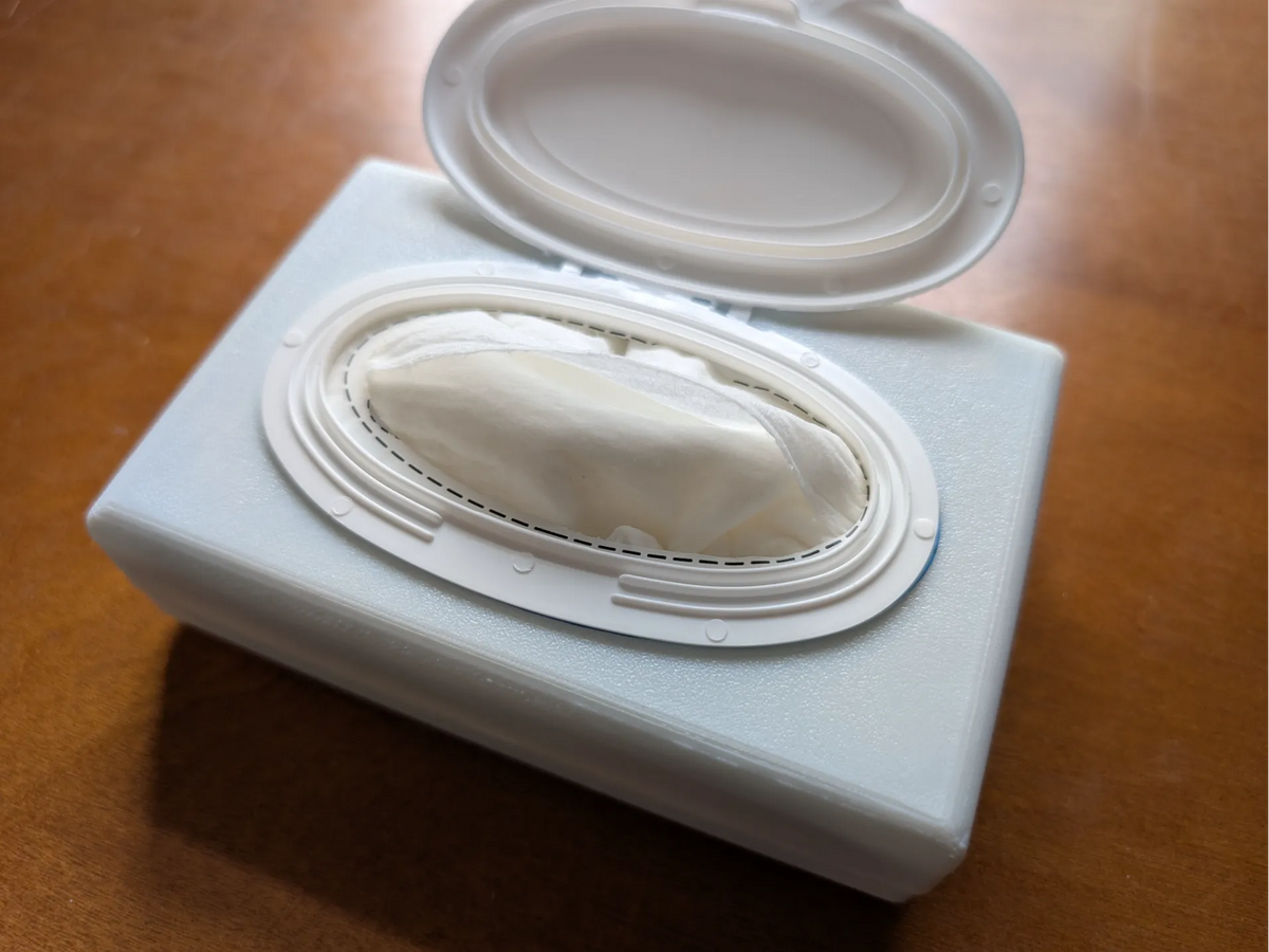 Boîte de lingettes humides – modèle 4 - Bébé Print