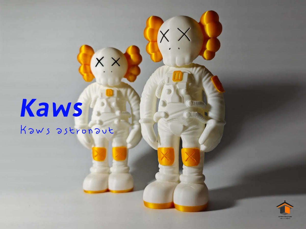 Astronaute Kaws - Impression en séparation des couleurs - Science Print